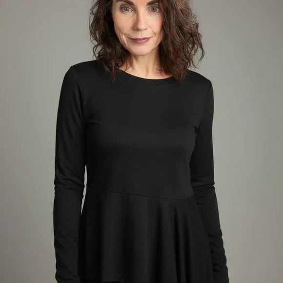 🖤 Koandaily Asymmetrical Peplum Top – Size L 🖤 - Picture 6 of 10